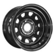 8x16/5x130 ET0 D84,1 Mercedes Semicircle Gloss Black (LTM)