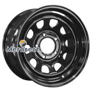 8x16/5x130 ET20 D84 Mercedes Semicircle Gloss Black (LTM)
