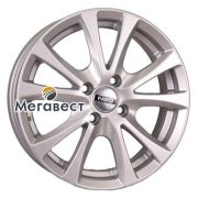 6x15/4x100 ET45 D54,1 509 Silver
