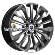 6,5x17/5x112 ET43 D66,6 Атакама (КС756) Дарк платинум